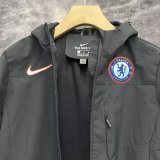24/25 Chelsea Black Windbreaker