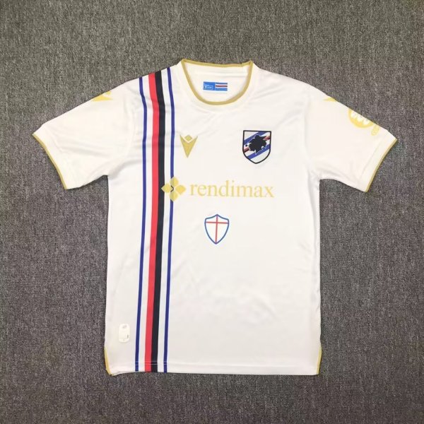 Sampdoria Away Fans 1:1 Quality Soccer Jersey 24/25