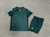 Monaco Away Kids Kits 1:1 Quality Soccer Jersey 24/25