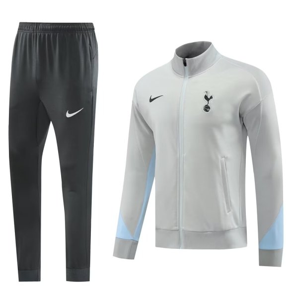 Tottenham Grey Jacket Tracksuit 1:1 Quality 24/25