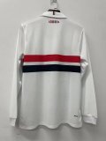 Sao Paulo Home Fans Long sleeve 1:1 Quality Soccer Jersey 24/25