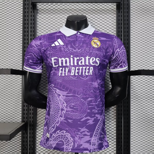 Real Madrid Special Edition Purple Player 1:1 Quality Soccer Jersey 25/26