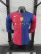 Barcelona  Home Coldplay Band Long Sleeved  PLayer  1:1 Quality Soccer Jersey 24/25（月亮广告）