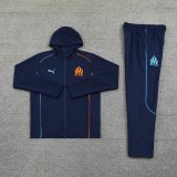 Marseille Jacket Tracksuit Blue Hoodie 1:1 Quality 24/25