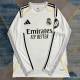 Real Madrid Home  Long sleeve Fans 1:1 Quality Soccer Jersey 25/26