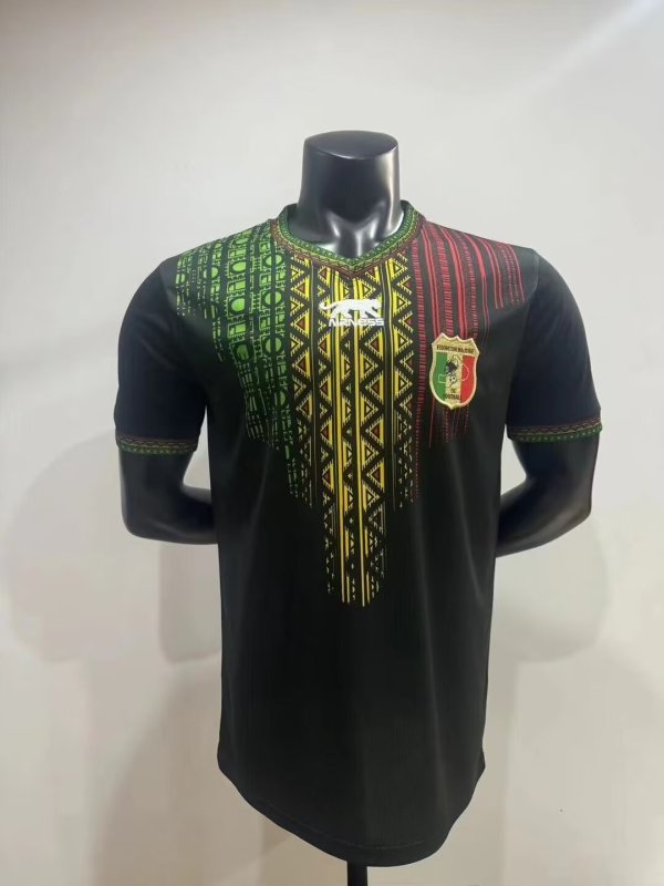Mali  Away Black Fans 1:1 Quality Soccer Jersey 24/25