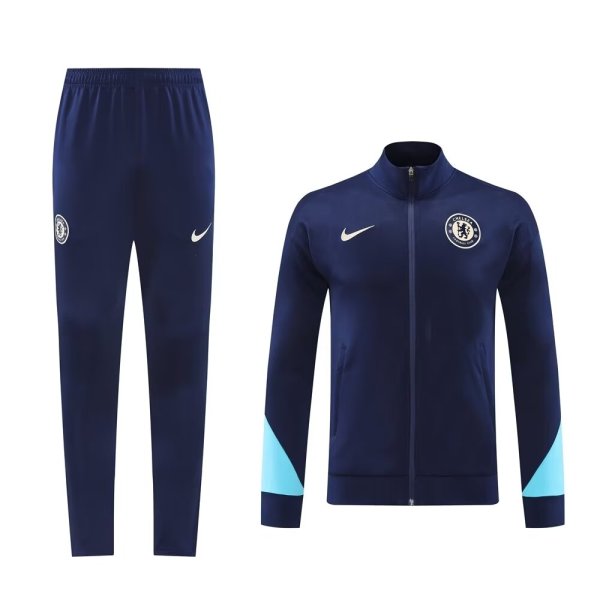 Chelsea Blue Training Tracksuit 1:1 Quality Training Jersey 24/25