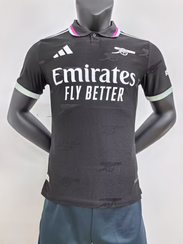 Arsenal Special Edition Black Player 1:1 Quality Soccer Jersey 25/26