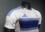 Italy Italian White Versace Co branded Player Soccer Jersey 24/25