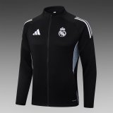 Real Madrid Black Jacket Tracksuit 1:1 Quality 25/26