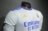 2021/2022 Real Madrid Home Long Sleeve Player Retro 1:1 Quality Soccer Jersey
