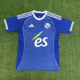 RC Strasbourg Alsace Home Fans 1:1 Quality Soccer Jersey 24/25