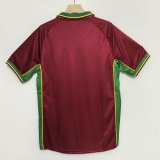 Portugal Home  Fans 1:1 Quality Retro Soccer Jersey 1998