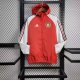 Leverkusen Red Windbreaker 2024
