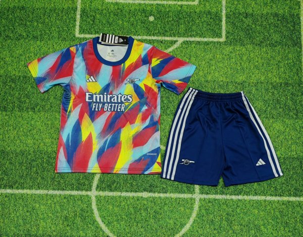 Arsenal Training clothes Kids Kits 1:1 Quality Soccer Jersey 25/26