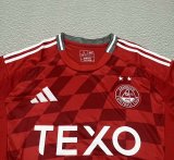 Aberdeen Home  Red Fans 1:1 Quality Soccer Jersey 24/25