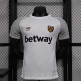 West Ham United  Away Player 1:1 Quality Soccer Jersey 24/25