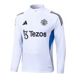 Manchester United White 1:1 Quality Training Jersey 25/26