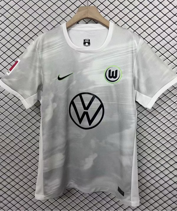 VfL Wolfsburg Away Fans 1:1 Quality Soccer Jersey 25/26