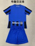 Brugge  Home  Kids Kits 1:1 Quality Soccer Jersey 24/25