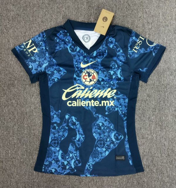 Club America Away Woman's Fans 1:1 Quality Soccer Jersey 24/25