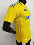 Leeds United  Away Player 1:1 Quality  Soccer Jersey 24/25