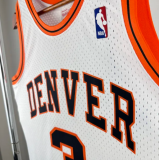 Nuggets IVERSON #3 White  Retro  热压 1:1 Quality NBA Jersey 2006/2007