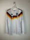 Germany Home Fans Long Sleeve Retro 1::1 Quality  Soccer Jersey 1990