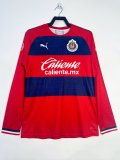 Chivas Away Long sleeve Fans Retro 1:1 Quality Soccer Jersey 2019/2020