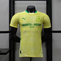 Mamelodi Sundowns Home Player 1:1 Quality Soccer Jersey 24/25
