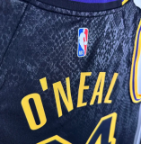 Lakers ONEAL #34  Black   1:1 Quality NBA Jersey 24/25