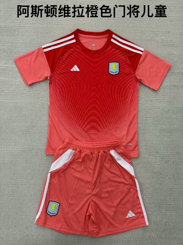 Nottingham Forest Goalkeeper Kids Kits 1:1 Quality Soccer Jersey 25/26
