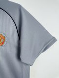 Manchester United Goalkeeper Grey Fans 1:1 Quality Retro Soccer Jersey 2007/2008