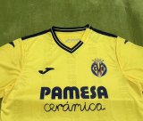 Villarreal CF Home Fans 1:1 Quality Soccer Jersey 24/25