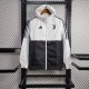 Juventus White And Black Windbreaker 24/25