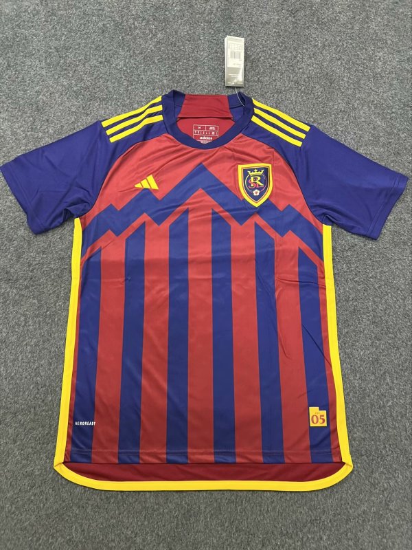 Real Salt Lake  Home  Fans 1:1 Quality Soccer Jersey 24/25
