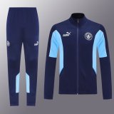 Manchester City Sapphire Blue Jacket Tracksuit 1:1 Quality 25/26
