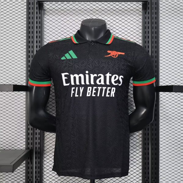 Arsenal Special Edition Black Player 1:1 Quality Soccer Jersey 25/26