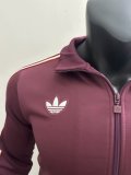 Bayern Munich  Maroon Jacket Tracksuit Retro Player 1:1 Quality 25/26