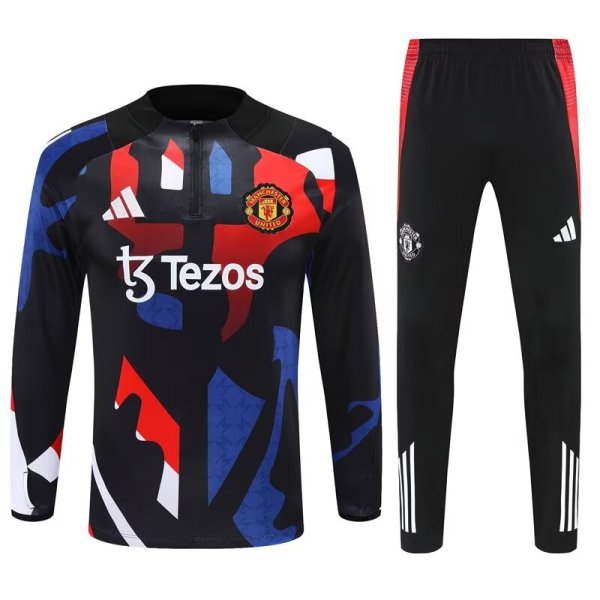 Manchester United Black 1:1 Quality Training Jersey 24/25