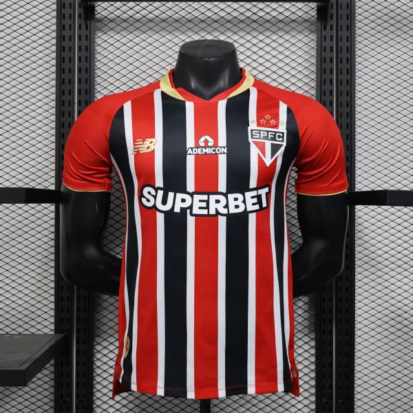 Sao Paulo Home Player 1:1 Quality Soccer Jersey 25/26