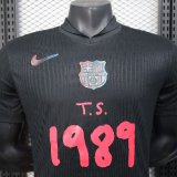 Barcelona  Away PLayer（配广告）1:1 Quality Soccer Jersey 25/26
