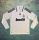 Real Madrid Home White Long Sleeve Retro 1:1 Quality Soccer Jersey 2008/2009