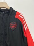 24/25 Arsenal Black Windbreaker