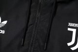25/26 Juventus Black Windbreaker