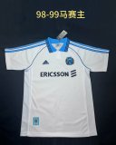 Marseille Home Fans1:1 Quality Retro Soccer Jersey 1998/1999