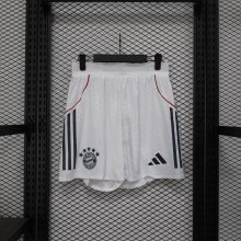 Bayern Munich Player Home White Shorts 25/26