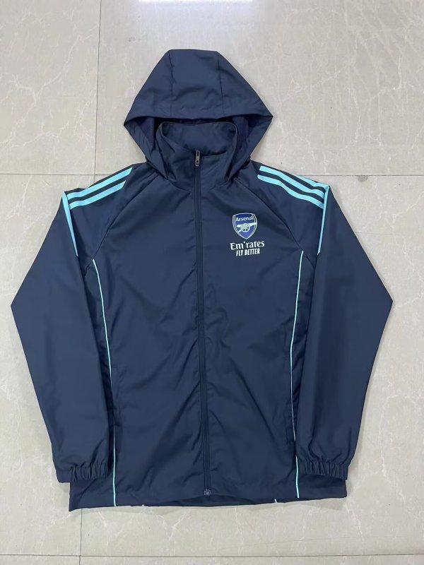 Arsenal Blue Windbreaker 24/25