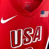 Team USA EDWARDS #5 Red 1:1 Quality NBA Jerseys 2024
