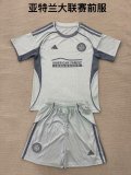 Atlanta United FC Pre match uniform  Kids Kits 1:1 Quality Soccer Jersey 25/26